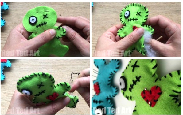Make your own Voodoo pin cushions