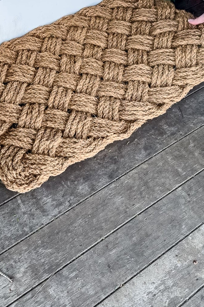 lovers knot doormat