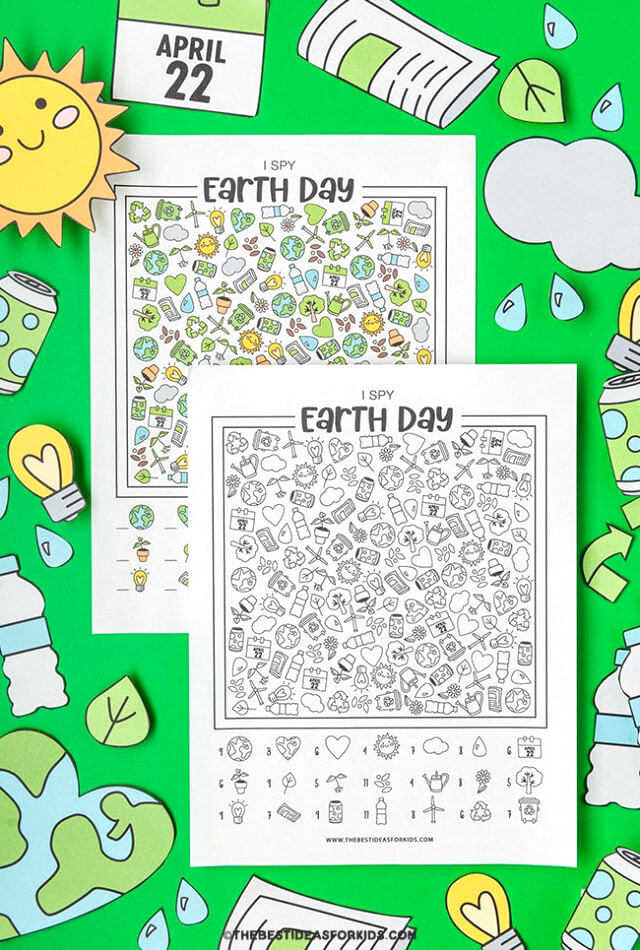 printable i spy earth day