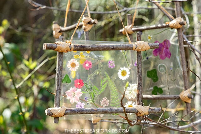 DIY Nature Stick Frame Craft