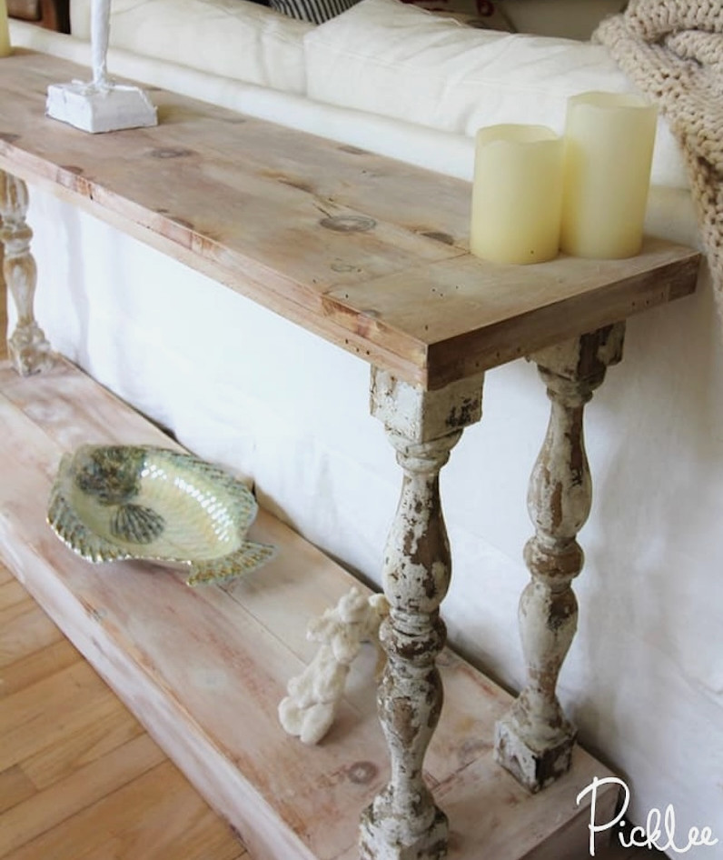 diy-reclaimed-console-table