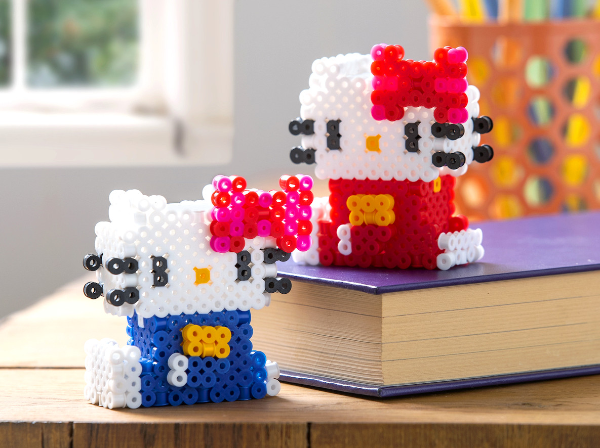 Three-Dimensional Hello Kitty Figures