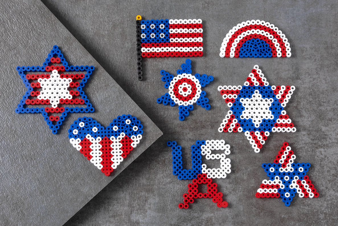 4th of july perler bead patterns