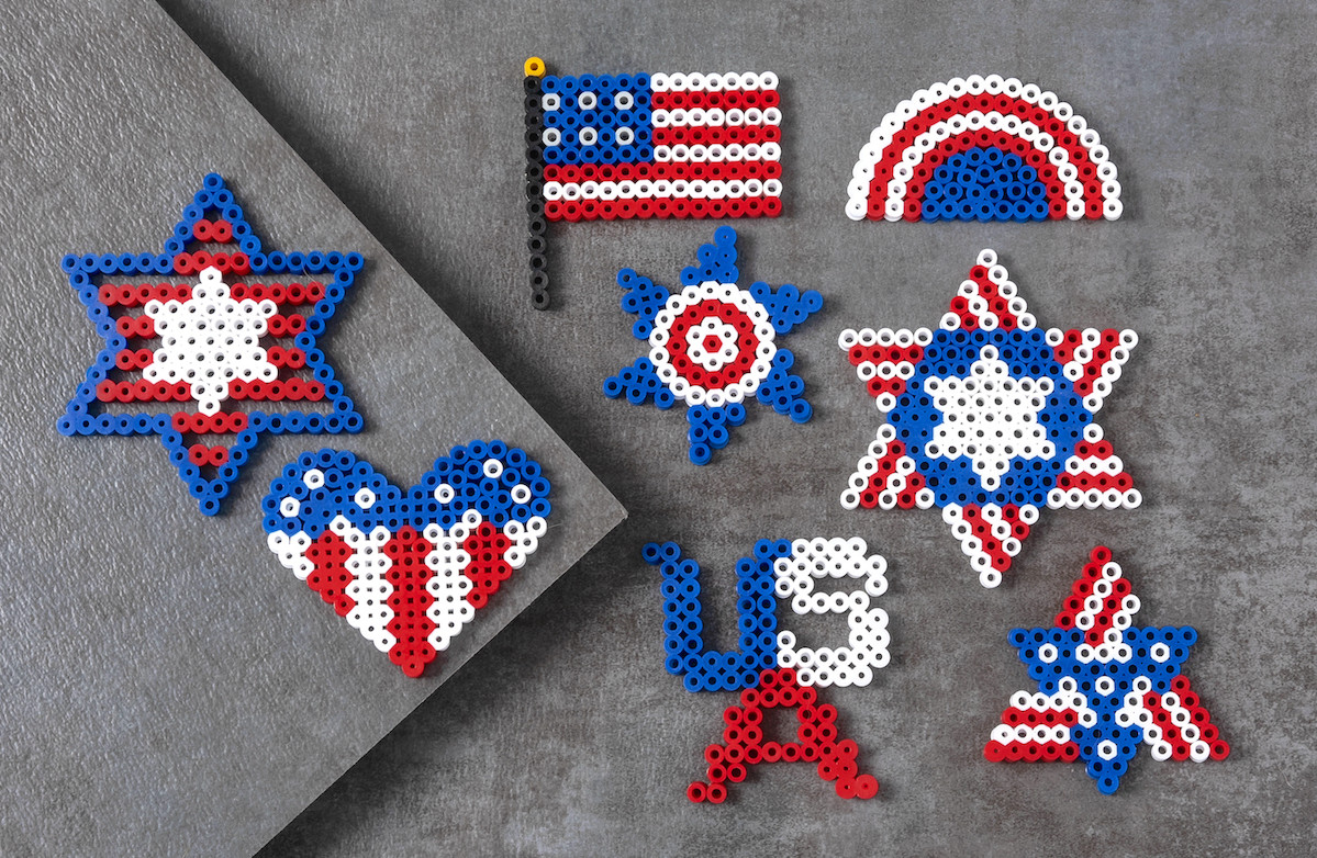 4th of july perler bead patterns