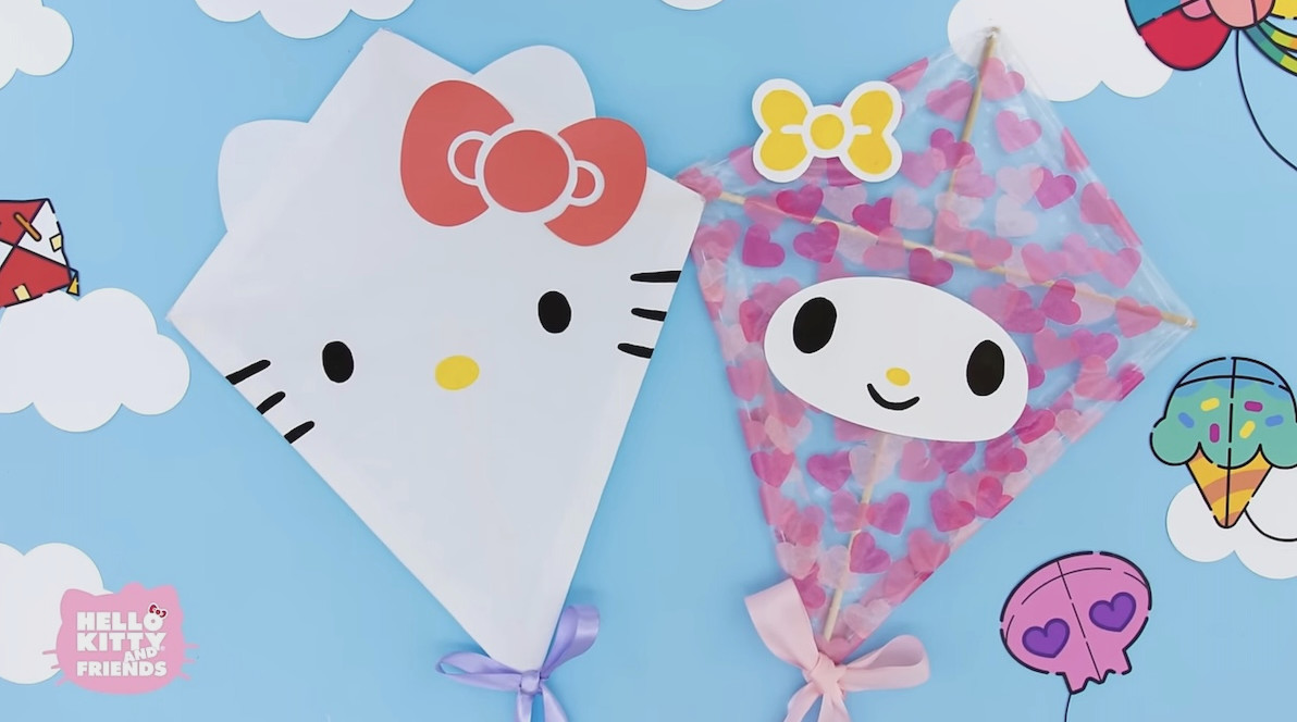 Sanrio Paper Kites