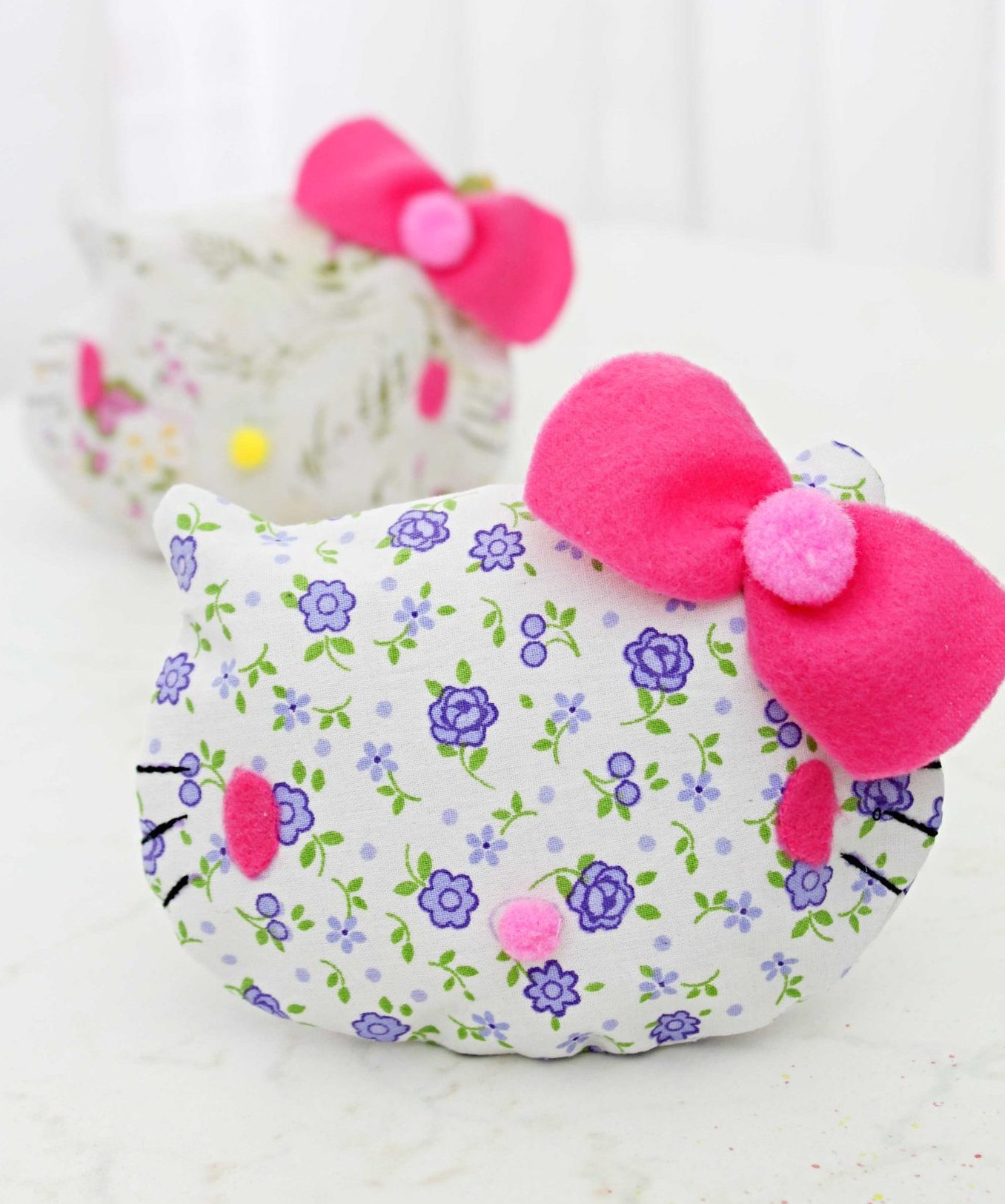 Sewing Pattern for a Cat Coin Purse