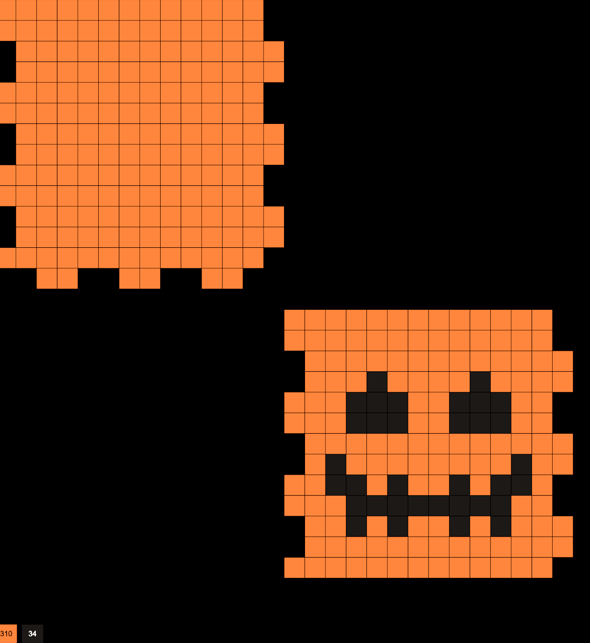 Jack O Lantern box Sides