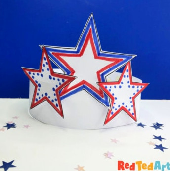 paper hat 4th july