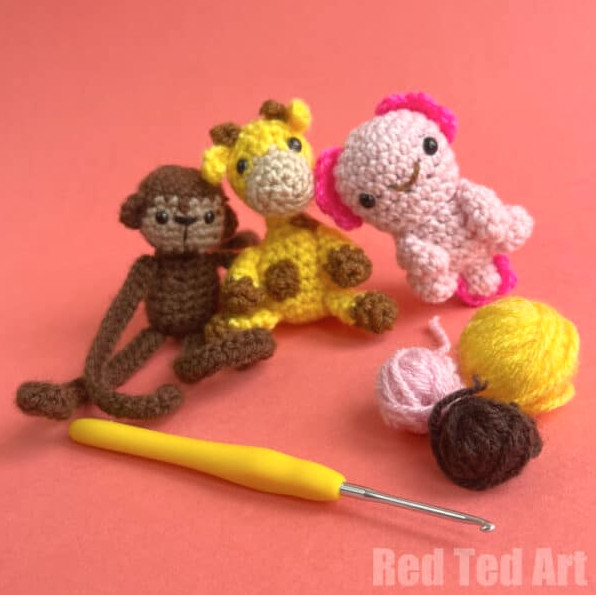 Axolotl Crochet Project amigurumi book