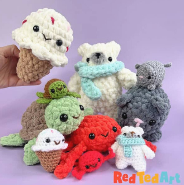 big book of amigurumi crochet patterns