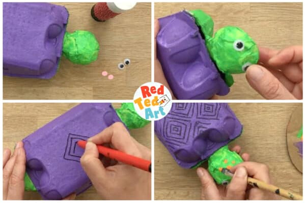 add finishing turtle touches