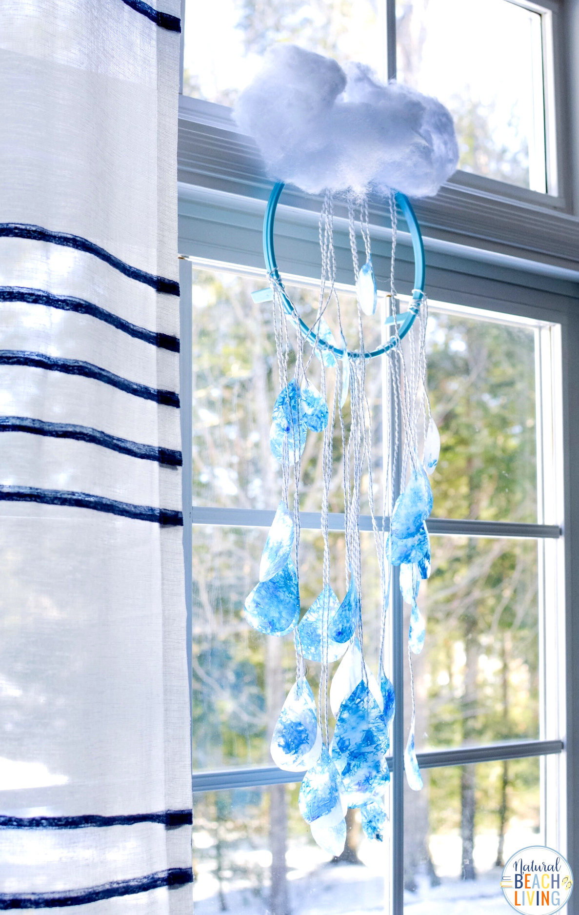 suspended cloud decoration