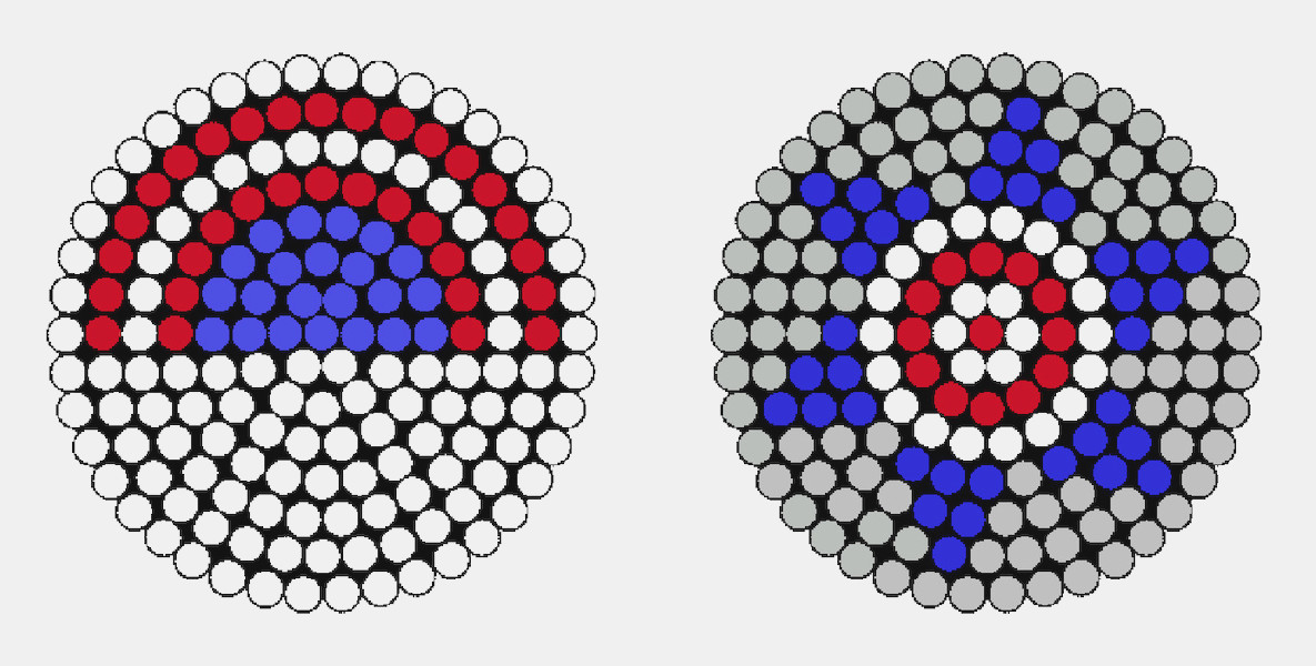patriotic perler beads