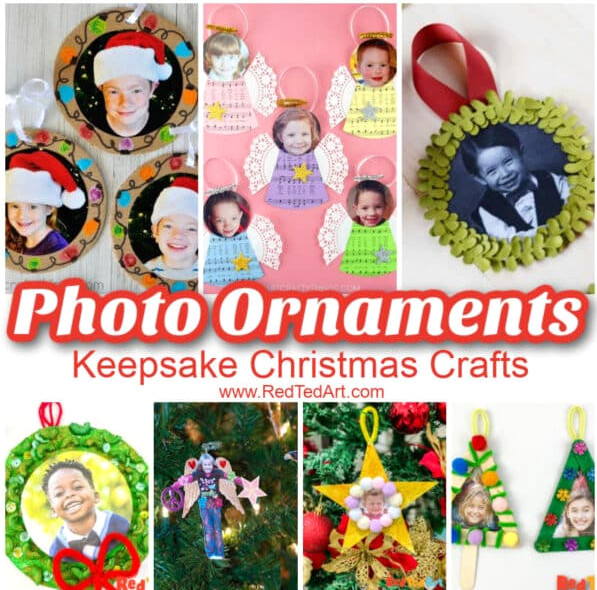 keepsake phot ornament crafts for kids