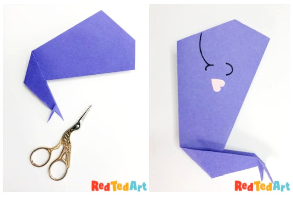 Completing Origami Whale aspects