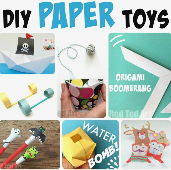 diy paper toys