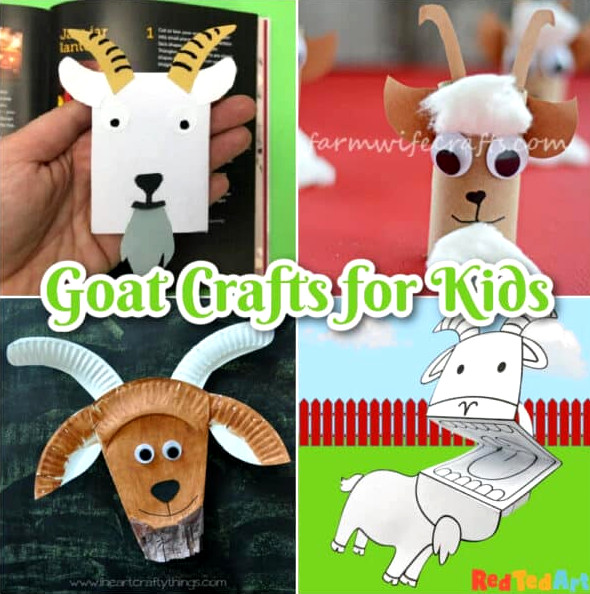 simple goat crafts for children
