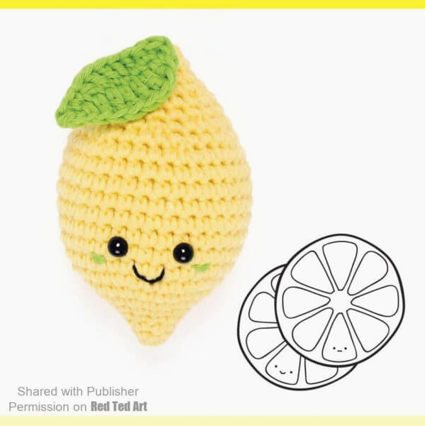 how to crochet a lemon