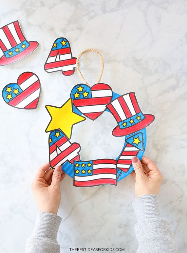 Independence Day Paper Plate Craft