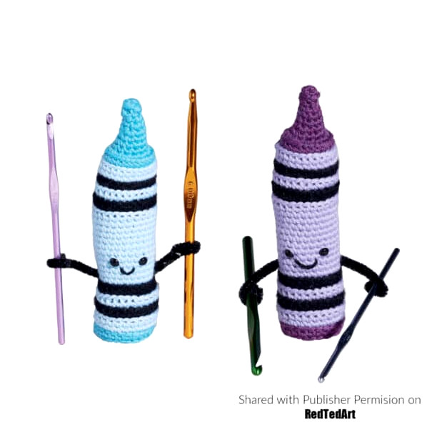 CRAYON Crochet pattern free