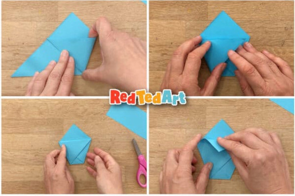 fold into a cup