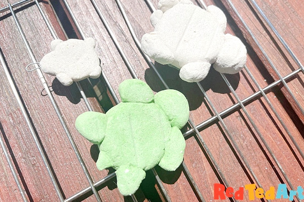 air drying salt dough