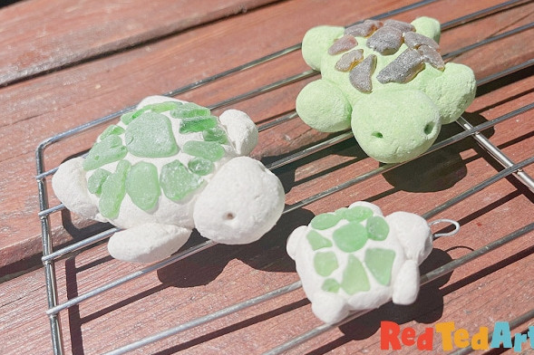 hwo to dry salt dough